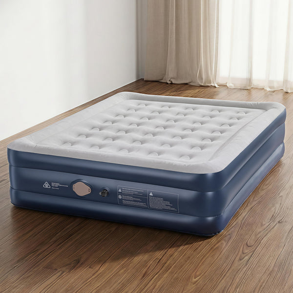 Weisshorn Queen Air Mattress 46cm with Rechargeable Pump