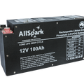 AllSpark Slimline 12V 100ah High Performance LiFePO4 Lithium Battery