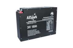 100ah 24V Lithium Battery Slimline AllSpark LiFePO4 Lithium