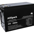100AH 24V Lithium Battery ABS CASE IP65