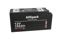 100Ah Slimline Lithium Battery with Bluetooth 12V AllSpark