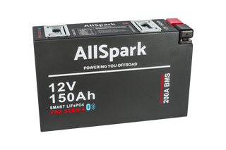 150Ah Slimline Lithium Battery with Bluetooth 12V AllSpark