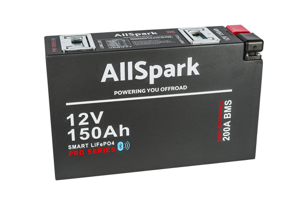 150Ah Slimline Lithium Battery with Bluetooth 12V AllSpark