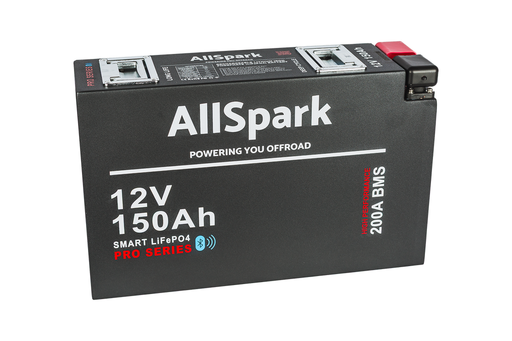 150Ah Slimline Lithium Battery with Bluetooth 12V AllSpark