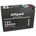 AllSpark 200Ah Slimline Lithium Battery with Bluetooth 12V