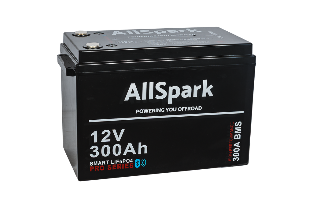 300ah Lithium Battery 12V with Bluetooth AllSpark  IP65