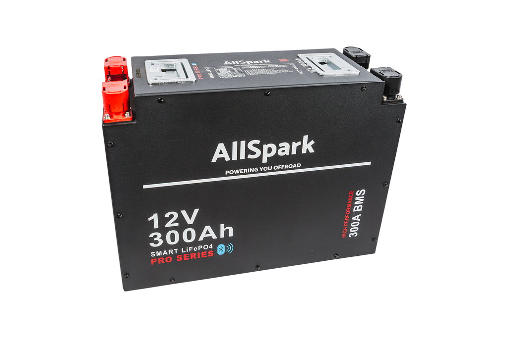 300Ah Slimline Lithium battery with Bluetooth AllSpark - Pro-series 12V