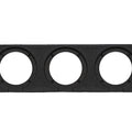 AllSpark 3 hole flush mount plate (black)