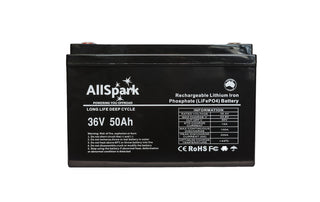 50AH LITHIUM BATTERY 36V IP67 Marine battery AllSpark