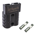 AllSpark 50A Black Anderson Connector Single Plug with 8 AWG Contacts