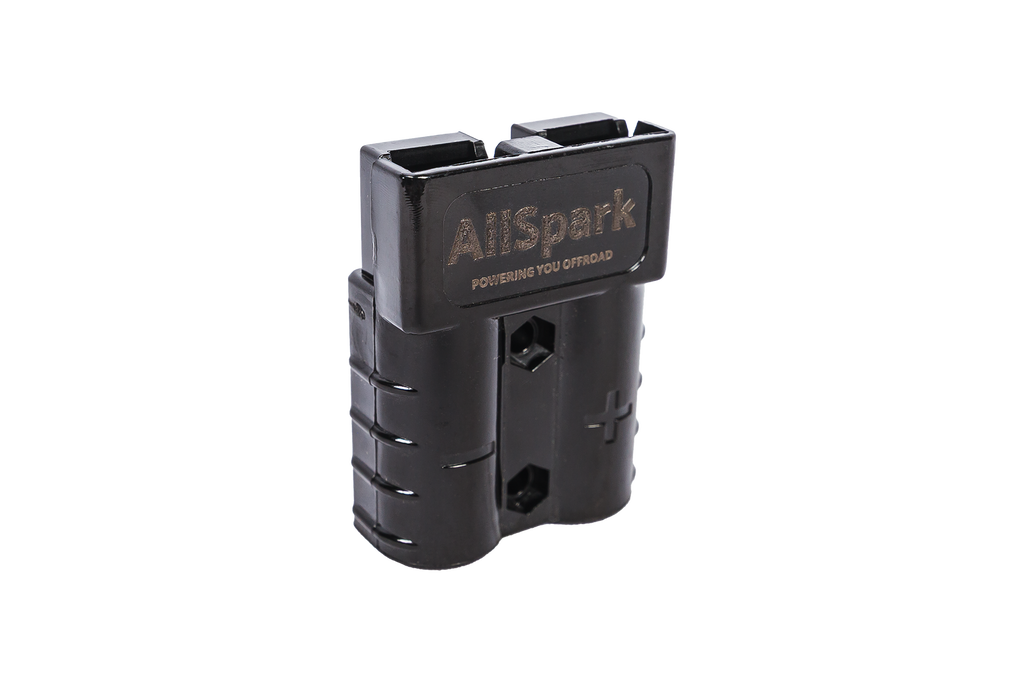 AllSpark 50A Black Anderson Connector Single Plug - Plug only no contacts