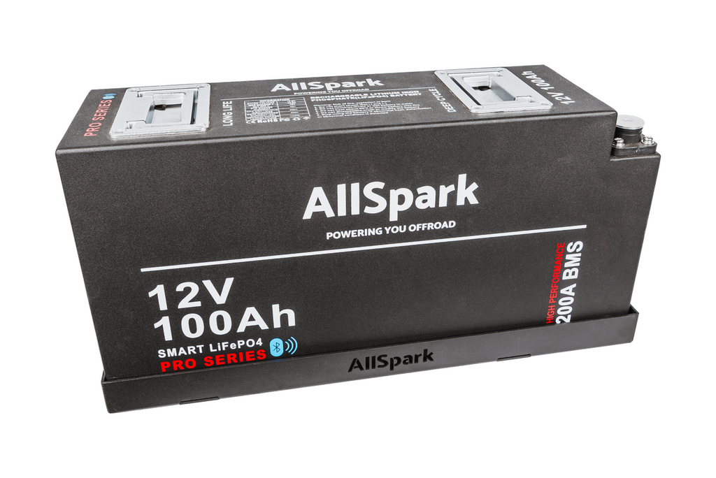 150Ah Slimline Lithium Battery with Bluetooth 12V AllSpark