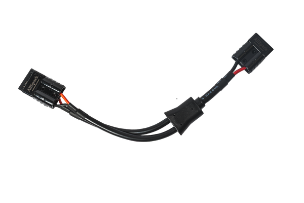 AllSpark Black Anderson Plug SERIES CONNECTED Double Adapter Cable