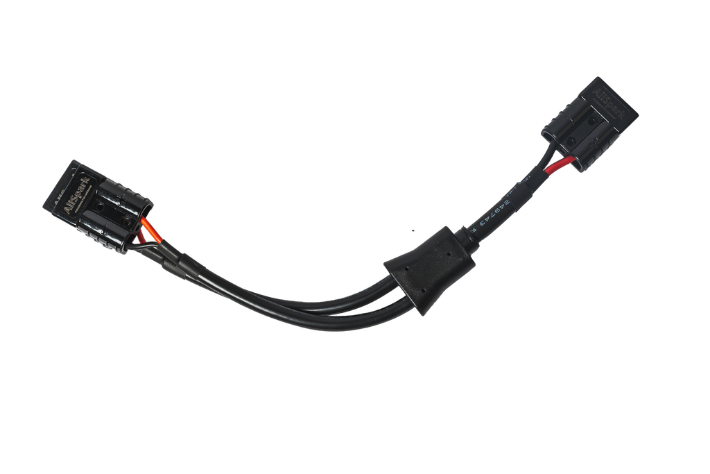 AllSpark Black Anderson Plug SERIES CONNECTED Double Adapter Cable