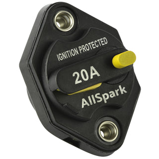 AllSpark 20A Mini Panel Mount Circuit Breaker