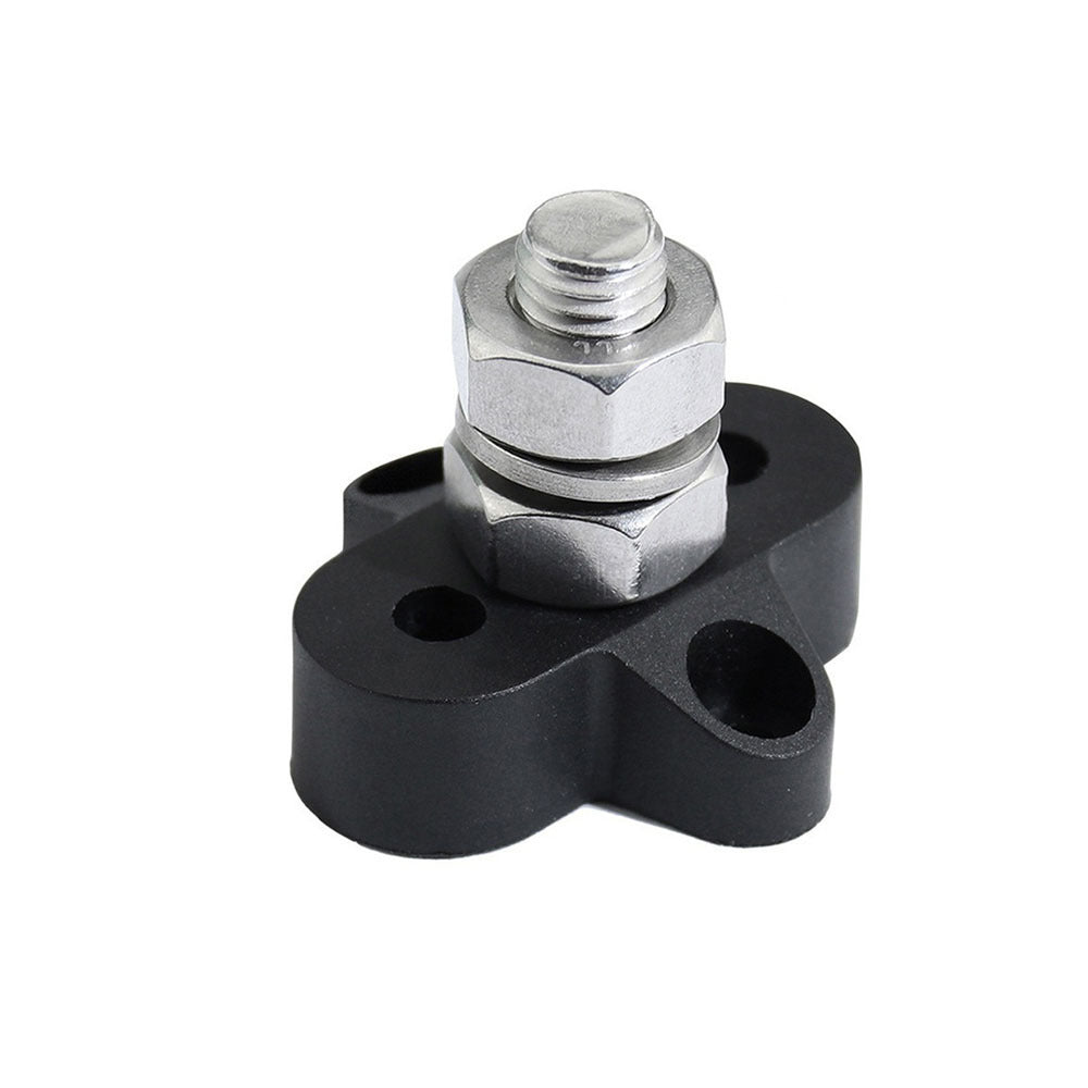 AllSpark Single Stud Busbar M8 x 42.5mm (Black) Power Post