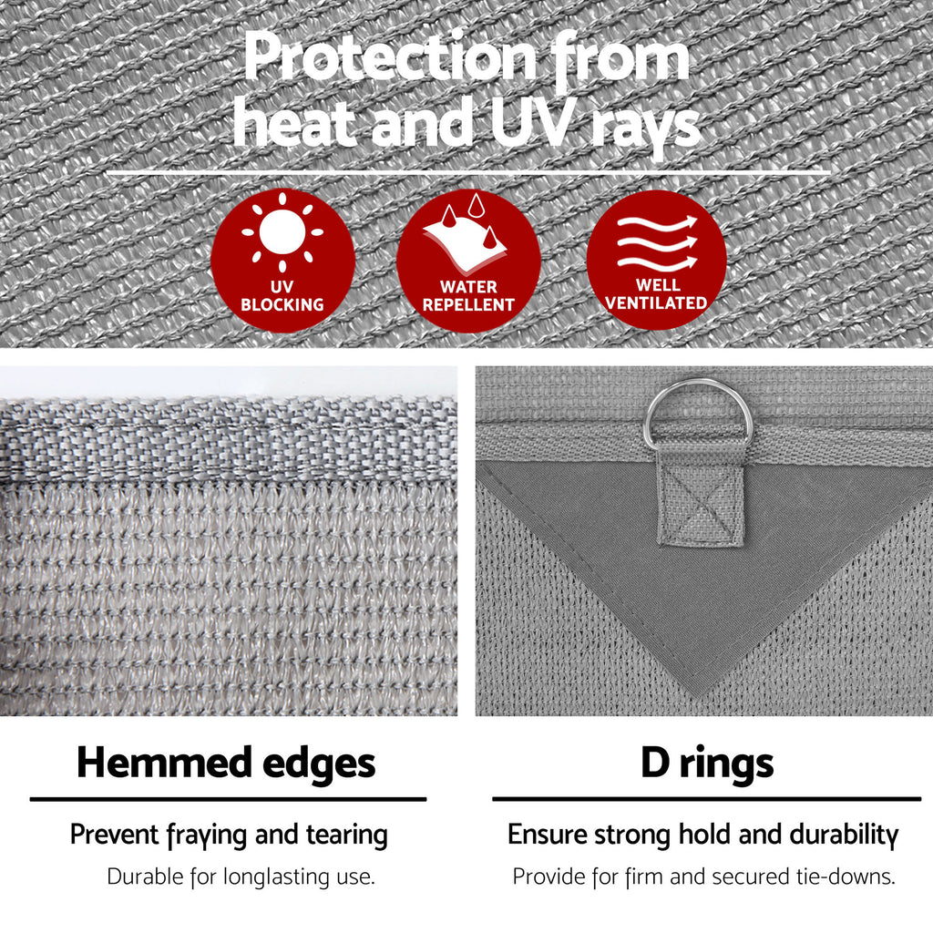 Weisshorn 18ft Caravan Awning Fabric with Privacy Screen - 5.2m