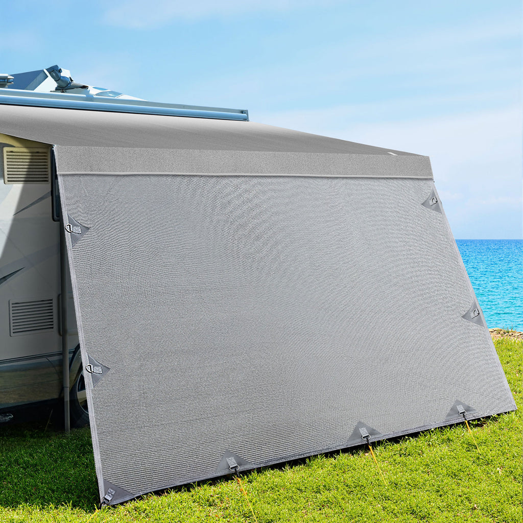 Weisshorn 18ft Caravan Awning Fabric with Privacy Screen - 5.2m