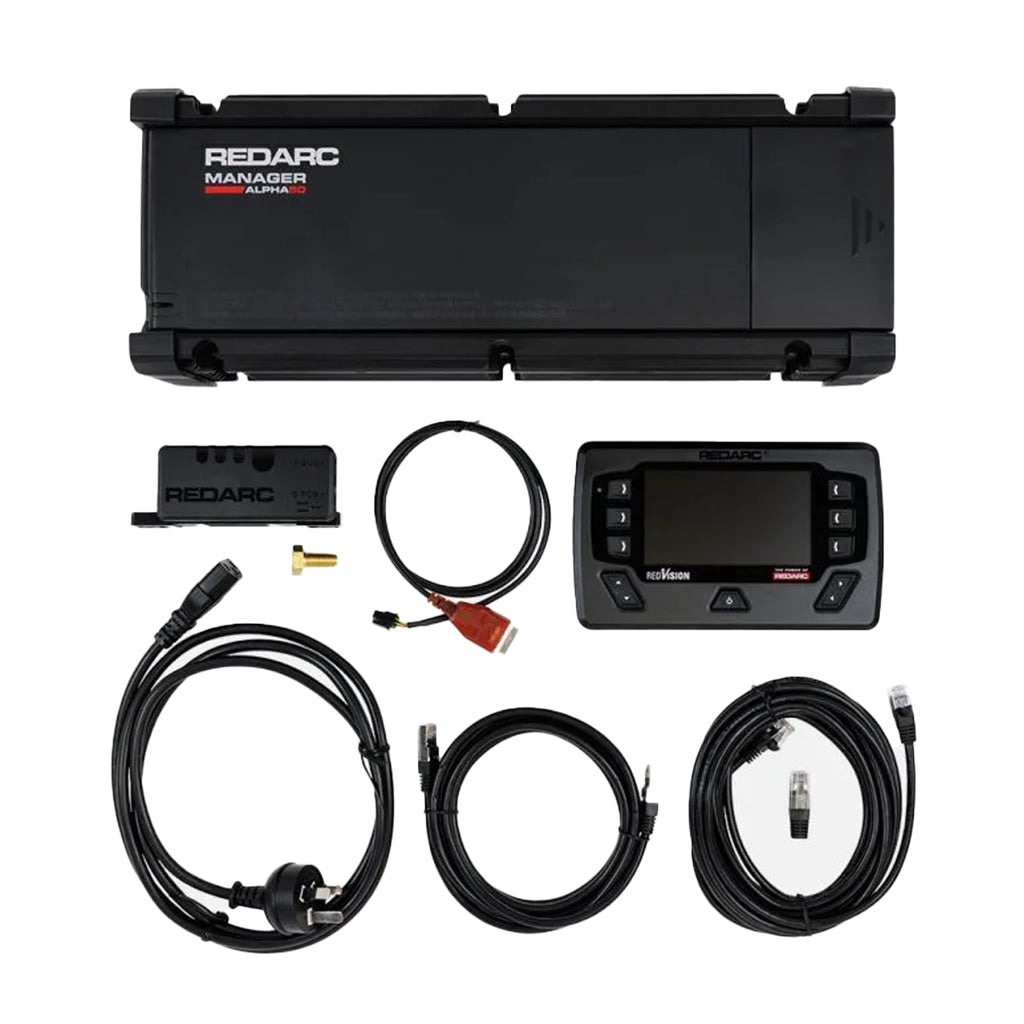 REDARC MANAGER ALPHA100 WITH REDVISION
