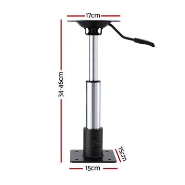 Seamanship Adjustable Boat Seat Pedestal 34-46cm Gas Lift