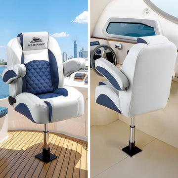 Seamanship Adjustable Boat Seat Pedestal 34-46cm Gas Lift