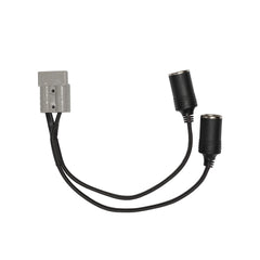 Baintech Double Cigarette Socket Lead with 50A Anderson Plug