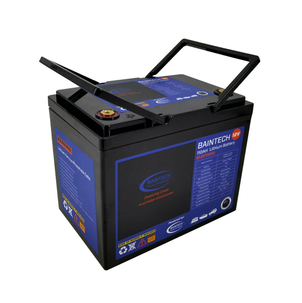 Baintech Extreme 110Ah 12.8V Lithium Battery with Bluetooth