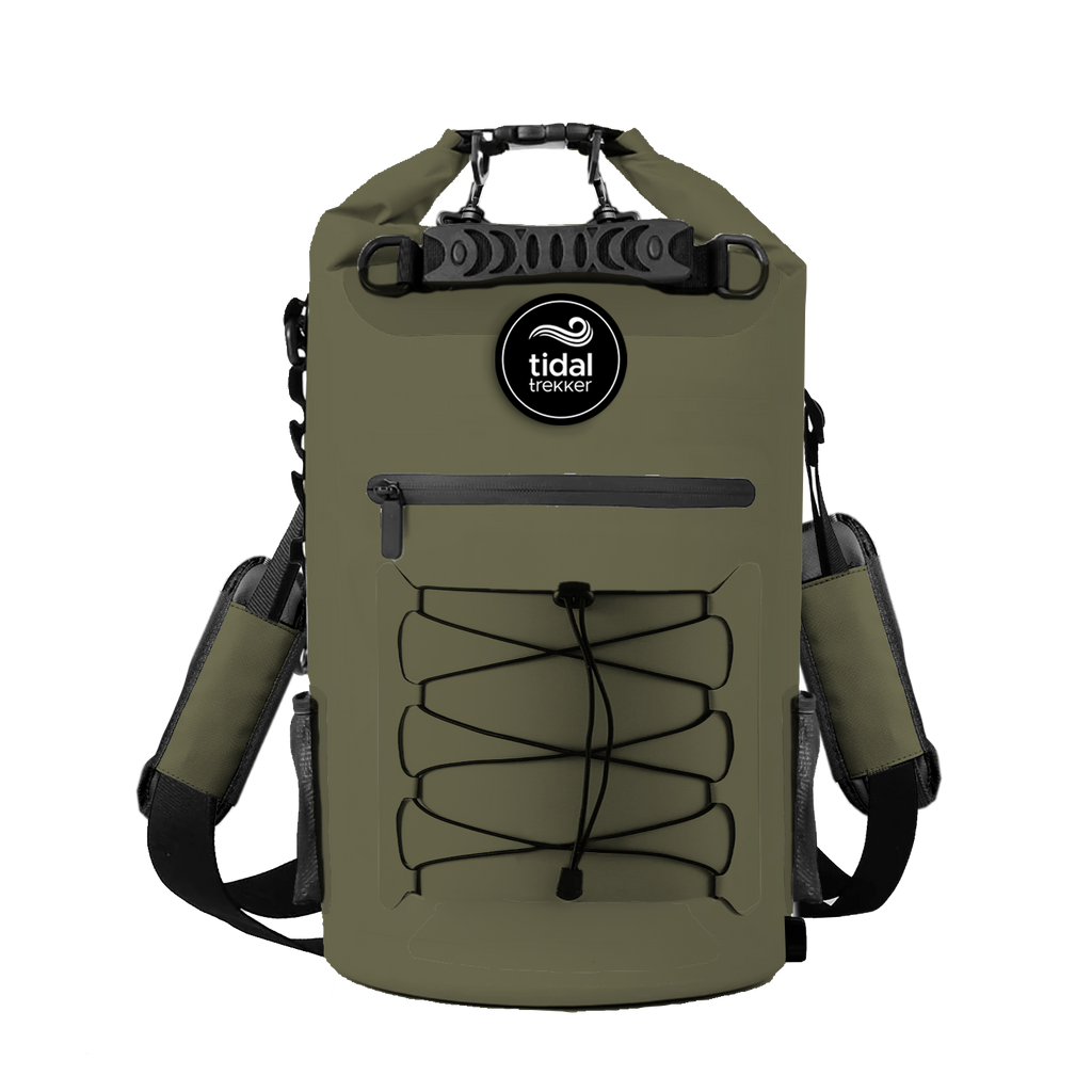 Tidal Trekker 15L Cooler Bag – Army Green
