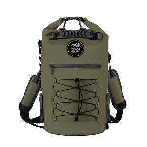 Tidal Trekker 15L Cooler Bag – Army Green