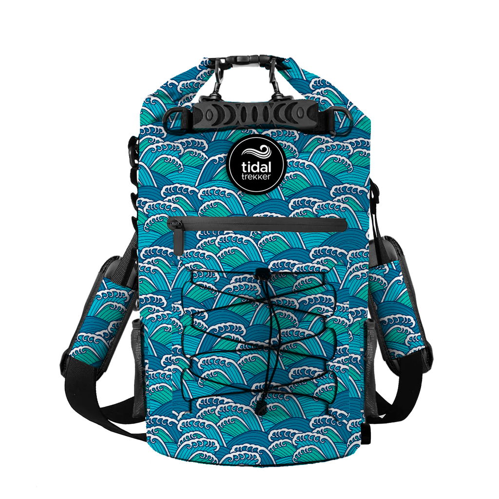Tidal Trekker 15L Cooler Bag – Ocean Waves