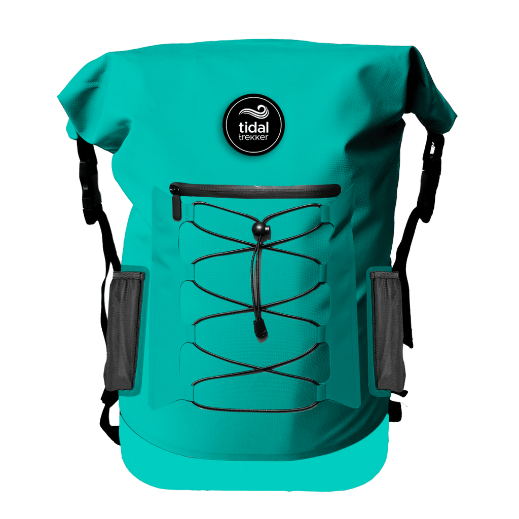 Tidal Trekker 35L Cooler Backpack – Aqua front