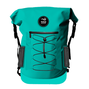Tidal Trekker 35L Cooler Backpack – Aqua front