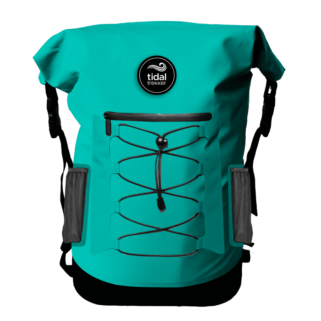 Tidal Trekker 25L Cooler Backpack – Aqua front