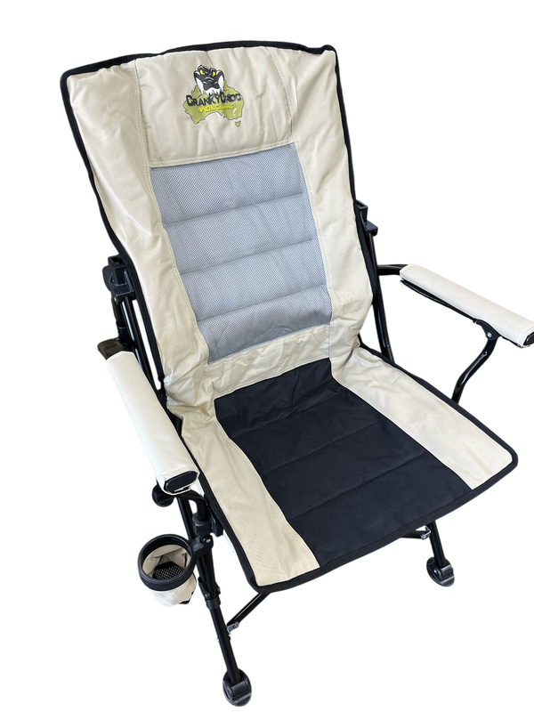 Bloody Comfy Camp Chair - Semi recliner V2 by Cranky Croc