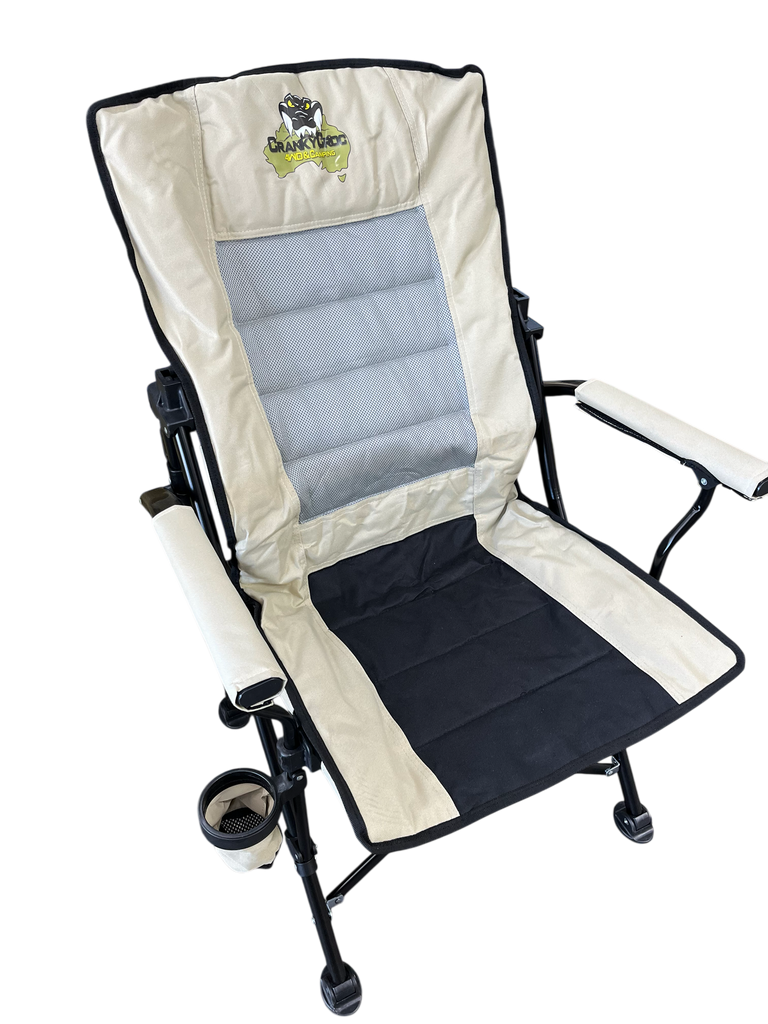 Bloody Comfy Camp Chair - Semi recliner V2 by Cranky Croc
