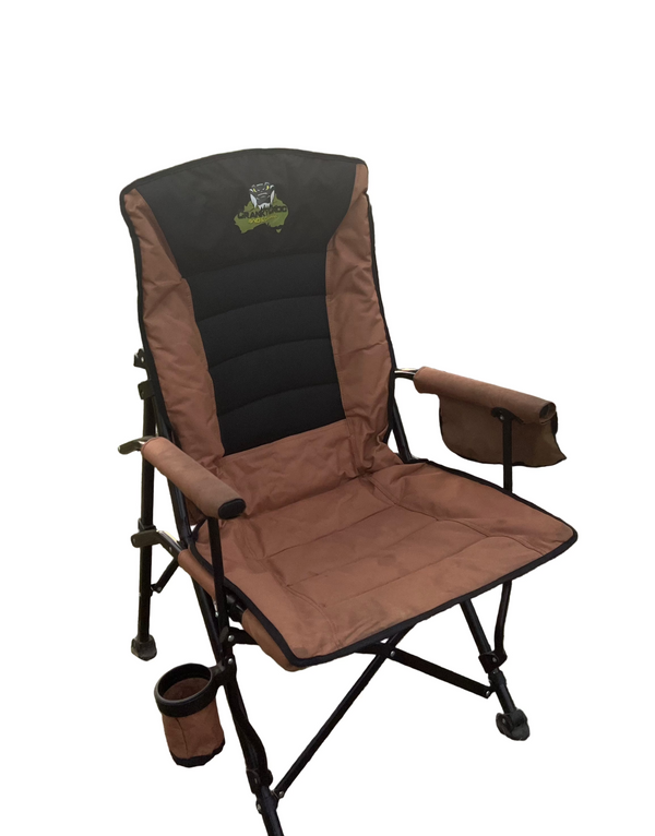Bloody Comfy Camp Chair - semi recliner by Cranky Croc