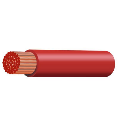 0B&amp;S Single Core Red Battery Cable