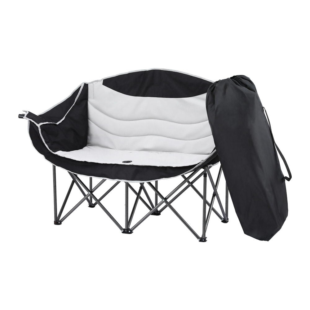 Weisshorn Double Folding Moon Chair 240kg