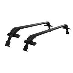 Universal Car Roof Rack Cross Bars 90cm Aluminium Adjustable Lockable 45kg Clamps