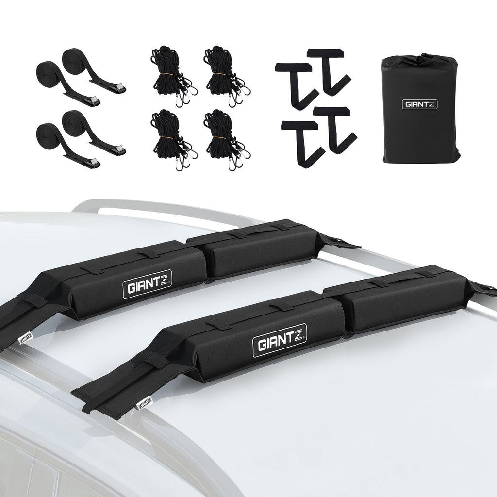 Giantz Soft Roof Rack Pads for Kayak, SUP and Surfboard