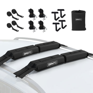 Giantz Soft Roof Rack Pads for Kayak, SUP and Surfboard
