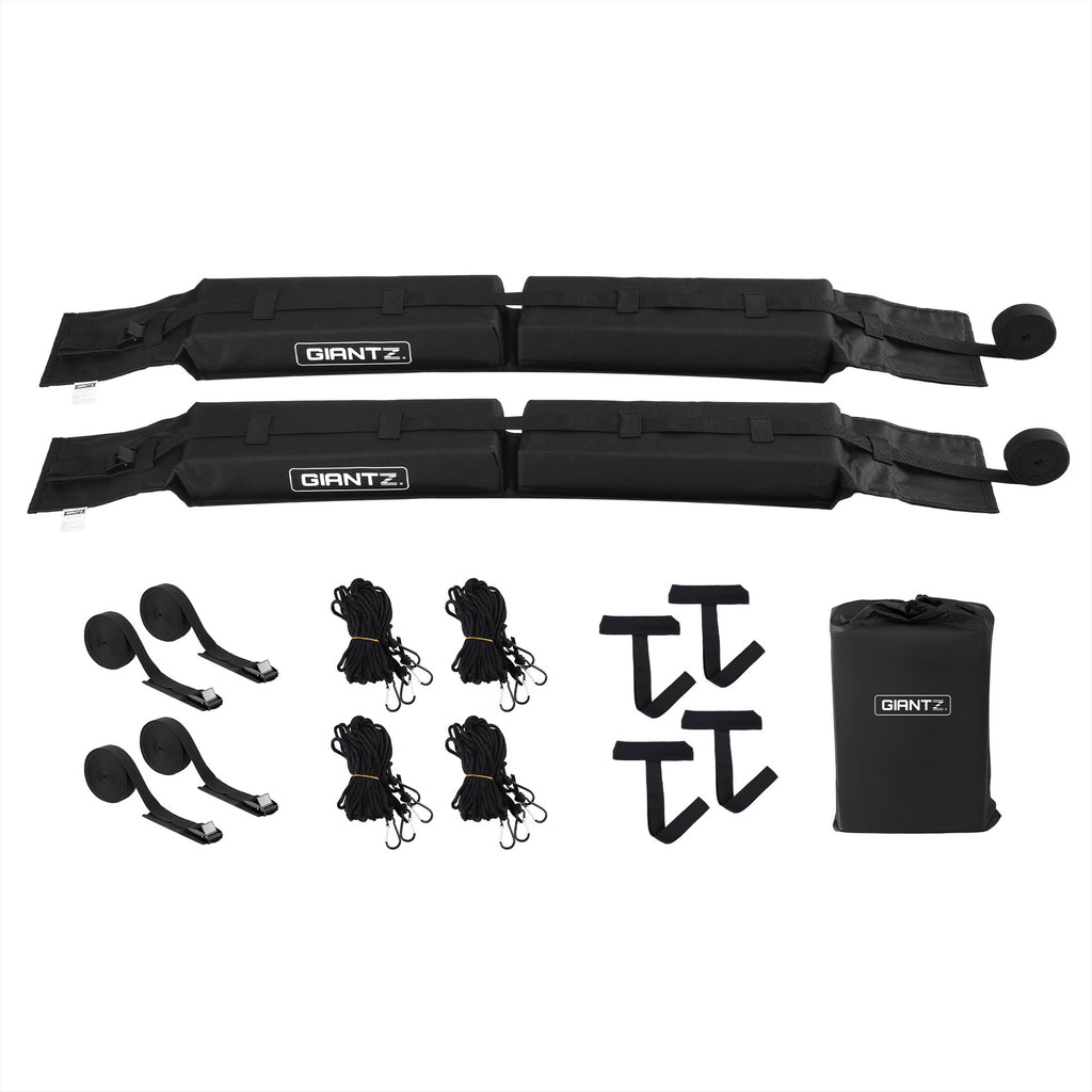Giantz Soft Roof Rack Pads for Kayak, SUP and Surfboard