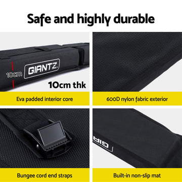 Giantz Soft Roof Rack Pads for Kayak, SUP and Surfboard