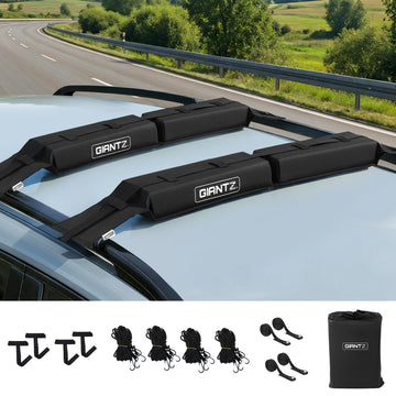 Giantz Soft Roof Rack Pads for Kayak, SUP and Surfboard