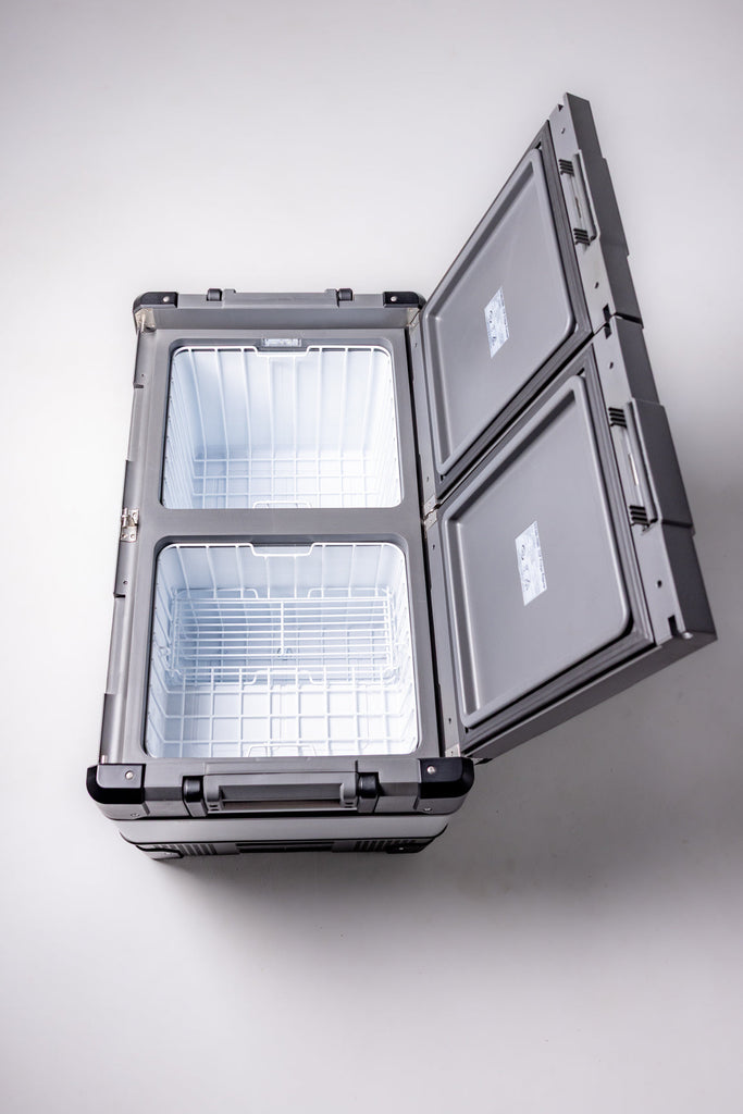 myCOOLMAN Dual Zone 96L Fridge & Freezer And Bonus PowerPack