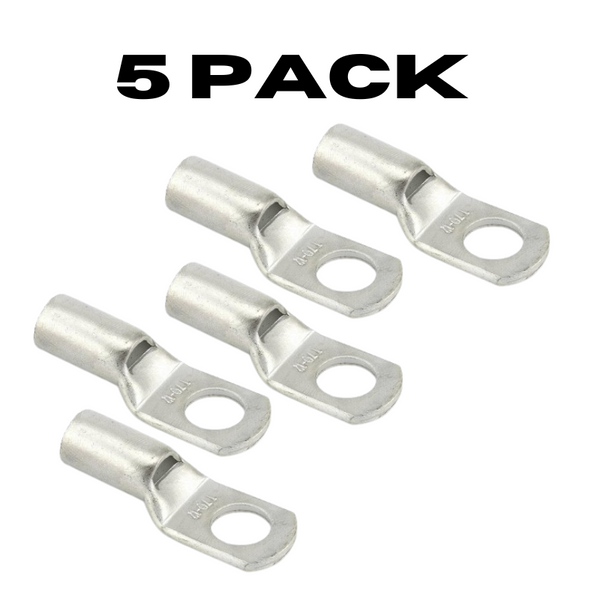 Red Ring Terminal - 5mm 10 Pack