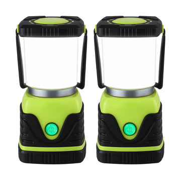 Weisshorn 1000LM LED Camping Lantern (2 Pack)