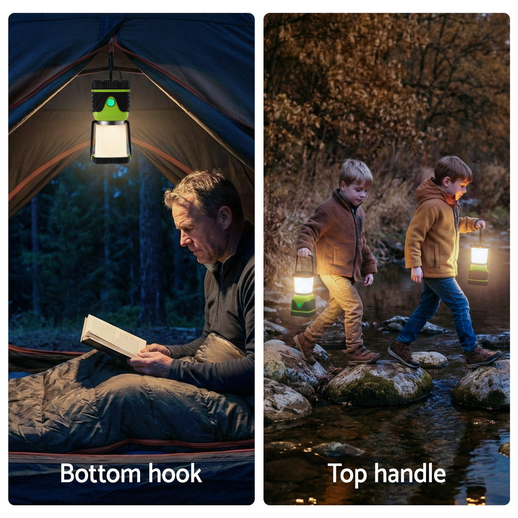 Weisshorn 1000LM LED Camping Lantern (2 Pack)