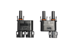 MC4 2 INTO 1 BRANCH CONNECTORS (PAIR)