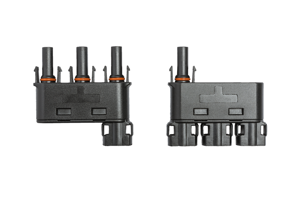 MC4 3 INTO 1 BRANCH CONNECTORS (PAIR)